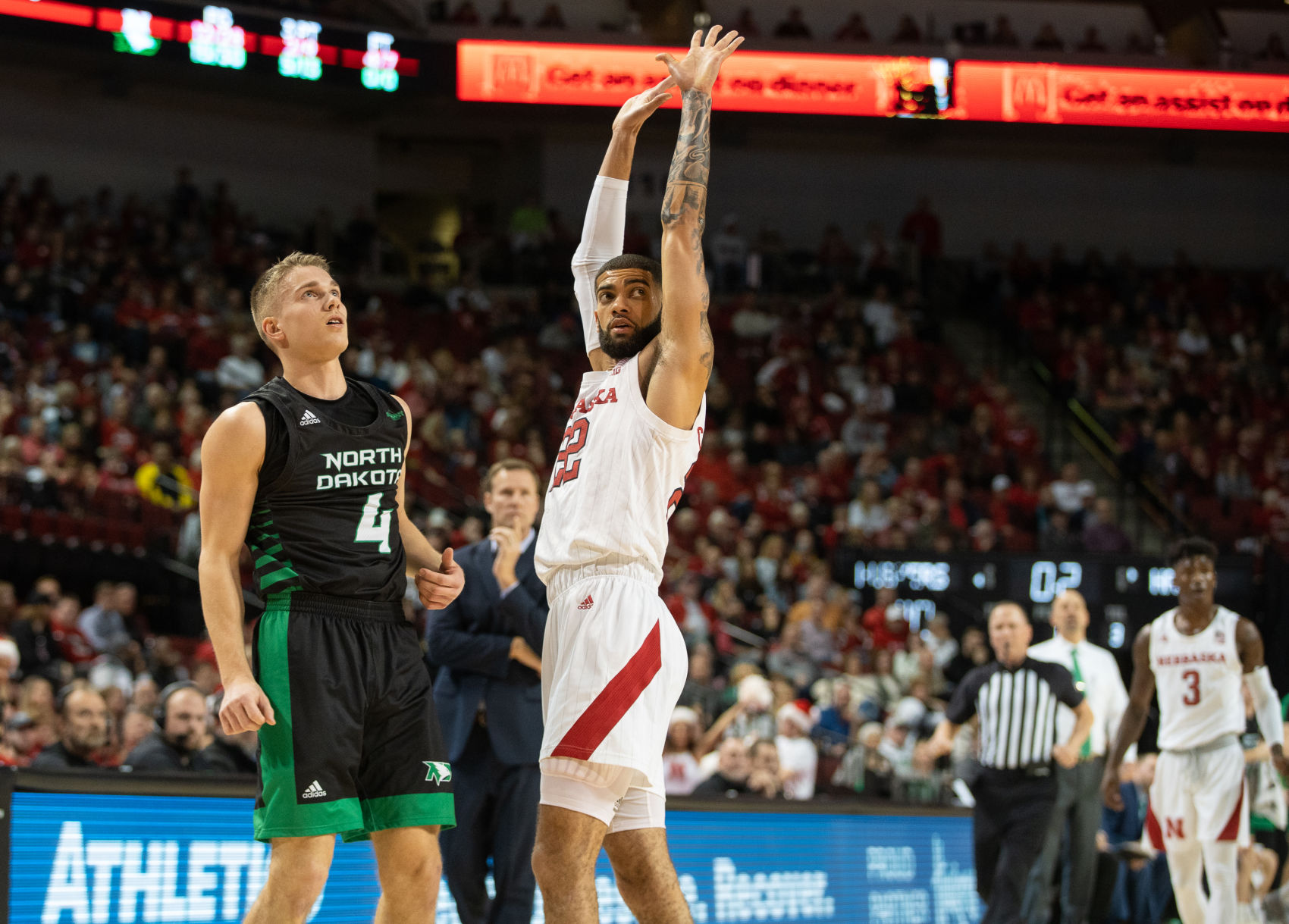 Nebraska Basketball vs. North Dakota Photo No. 8